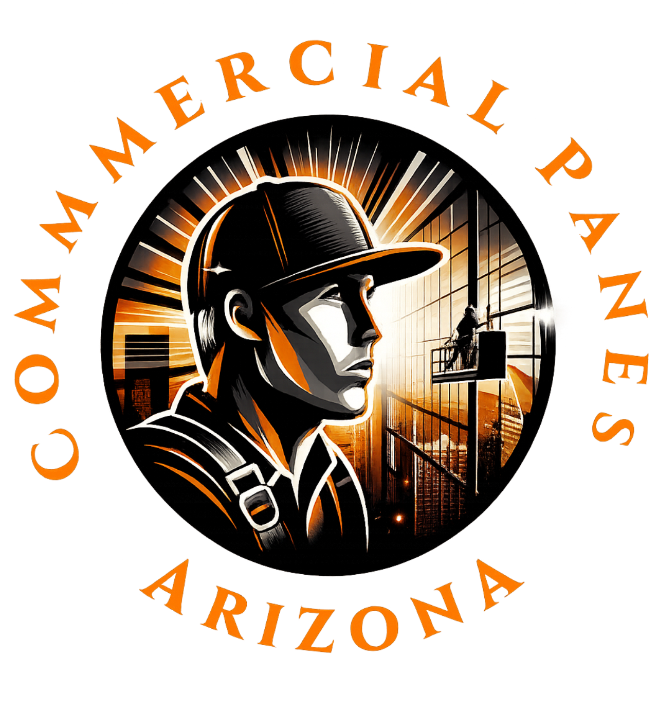 Commercial Panes Logo Transparent
