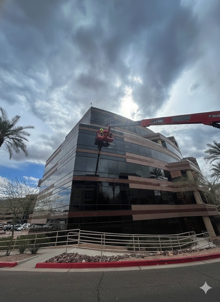 Facade Inspection from Lift