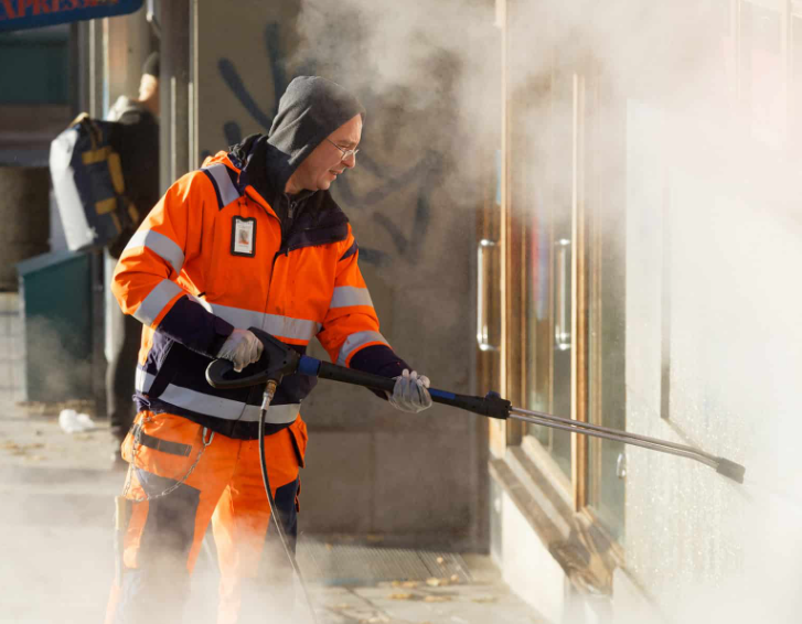 Pressure Wash Graffiti