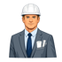 Building engineer professional headshot with confident expression